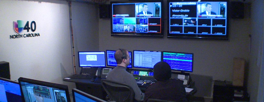 Univision 40 Production Control Room